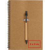Vue 3 de Bloc-notes A5 Kentwood