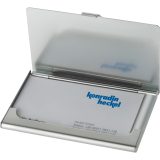 Vue 3 de Etui en acier inox à cartes de visite Cornwall