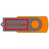 Vue 16 de Clé USB Liège 16 GB