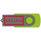 Vue 24 de Clé USB Liège 32 GB