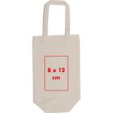 Vue 3 de Sac à vin en coton Nice