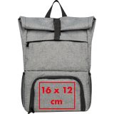 Vue 4 de Sac à dos avec compartiment isotherme Clarksville
