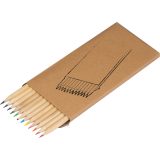 Vue 1 de Set de 12 crayons artistiques Minorque