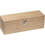 Vue 2 de Boîte à vin en bois Saint-Étienne