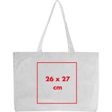 Vue 3 de Sac en coton bio Bari