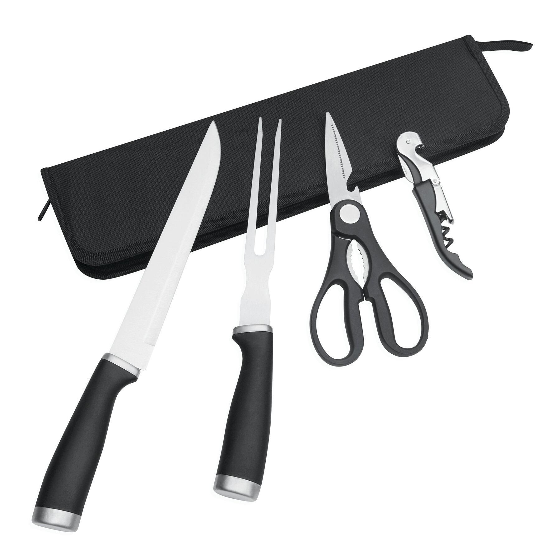 ROASTY - Ensemble de couverts en acier inoxydable, 4 pcs