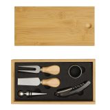 Vue 2 de BAMBOO WINE - Set vin et fromage