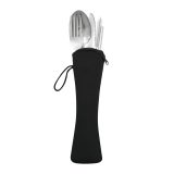 Vue 3 de STELLOKIT - Ensemble de couverts en acier inoxydable 5 pièces