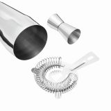 Vue 5 de BARKEEPER - Set de shaker cocktail en acier inoxydable