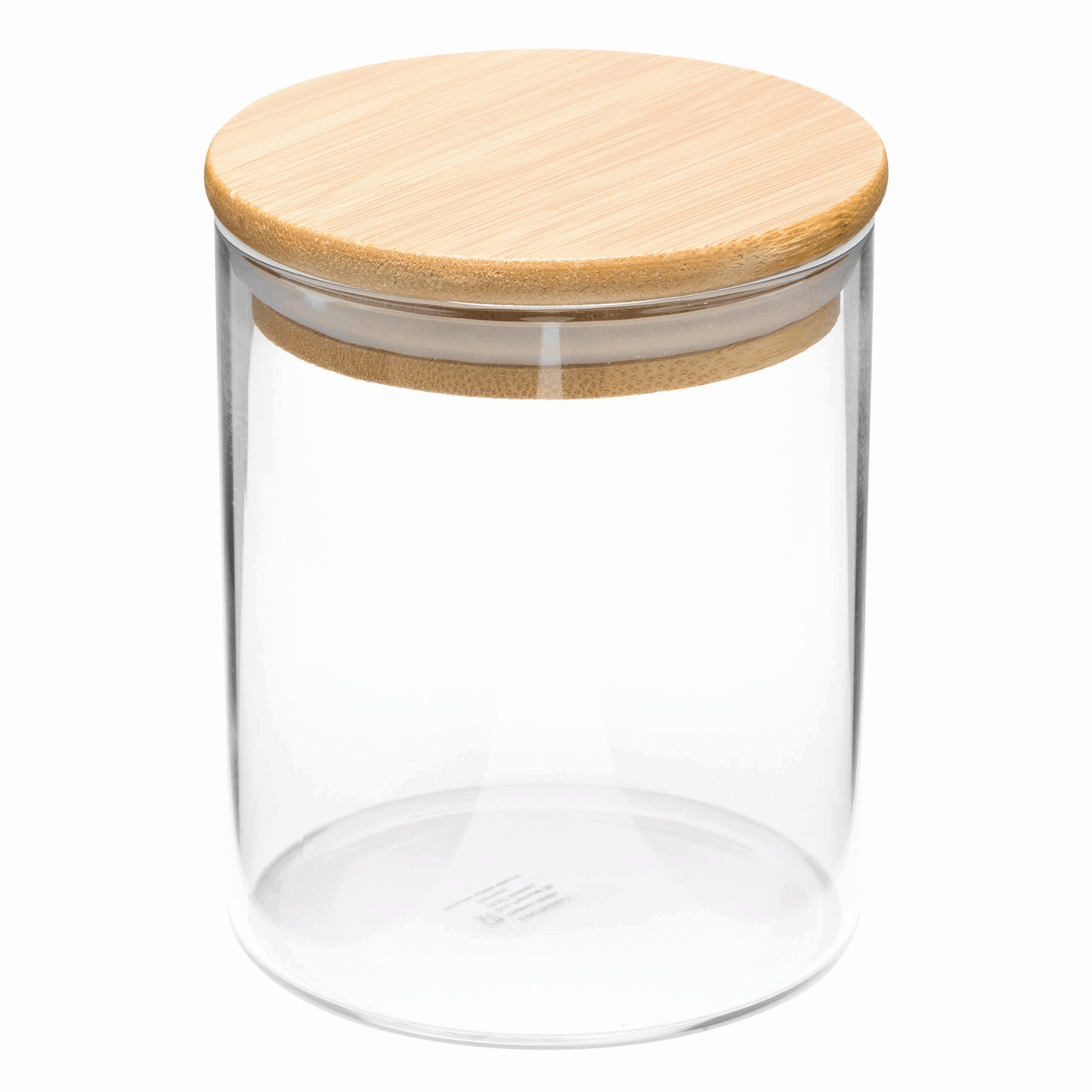 MECOZI STORAGE S - Pots de rangement en verre, capacité env.450 ml