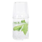 Vue 5 de CALMY - Carafe en verre avec verre