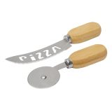 Vue 1 de DUOSLICE - Set à pizza, 2 pièces