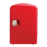 Vue 2 de HOT AND COOL - Mini réfrigérateur rouge