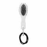 Vue 2 de COIFFEUR - Brosse de voyage avec élastiques à cheveux