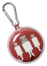 Vue 1 de LISTEN & CHARGE - Écouteurs avec câble de chargement universel