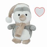 Vue 2 de PIPITO - Pingouin en peluche