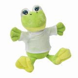 Vue 1 de FRIEDA - Peluche grenouille
