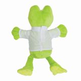 Vue 3 de FRIEDA - Peluche grenouille