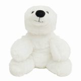 Vue 3 de LARS - Peluche ours polaire
