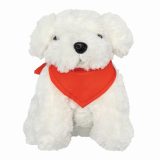 Vue 2 de BENNI - Chien en peluche