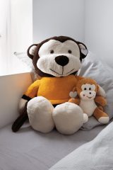 Vue 6 de BATU - Grande peluche singe