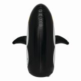 Vue 3 de STAND UP - Pingouin gonflable bancal