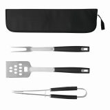 Vue 3 de PRETTY BBQ - Couverts de barbecue en acier inoxydable