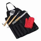 Vue 1 de GREAT BBQ - Tablier avec couverts de barbecue