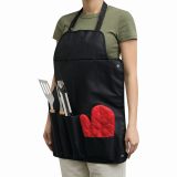 Vue 7 de GREAT BBQ - Tablier avec couverts de barbecue