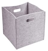 Vue 2 de HYGGE - Boîte de rangement en feutre
