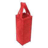 Vue 2 de CABERNET - Pochette en feutrine pour bouteille