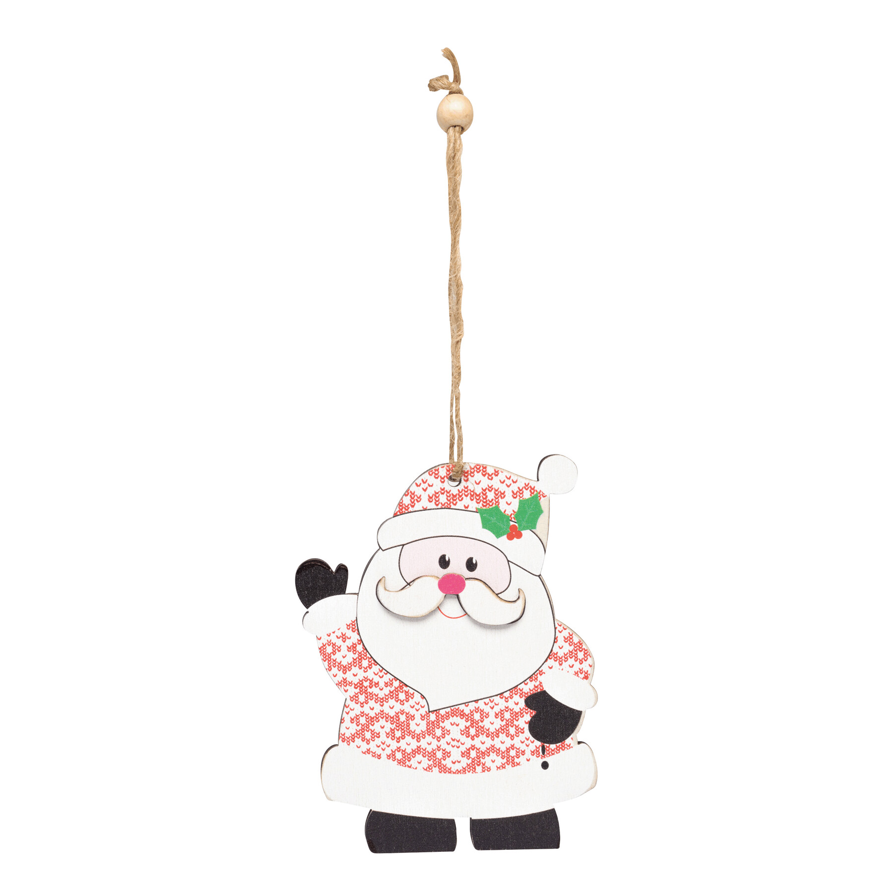 WOODEN SNOWI - Cadeau / pendentif arbre
