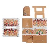 Vue 4 de SMALL PRESENT - Maison en carton à offrir