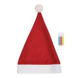 Vue 3 de COLOURFUL HAT - Bonnet de noël en feutre