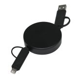 Vue 1 de TRANSFER ROUND - Câble de charge et de données