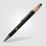 Vue 11 de Reborn Spinner Stylo en aluminium recyclé avec stylet - breveté