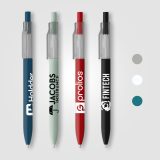 Vue 7 de Stylo Nimbus à clip translucide rPET