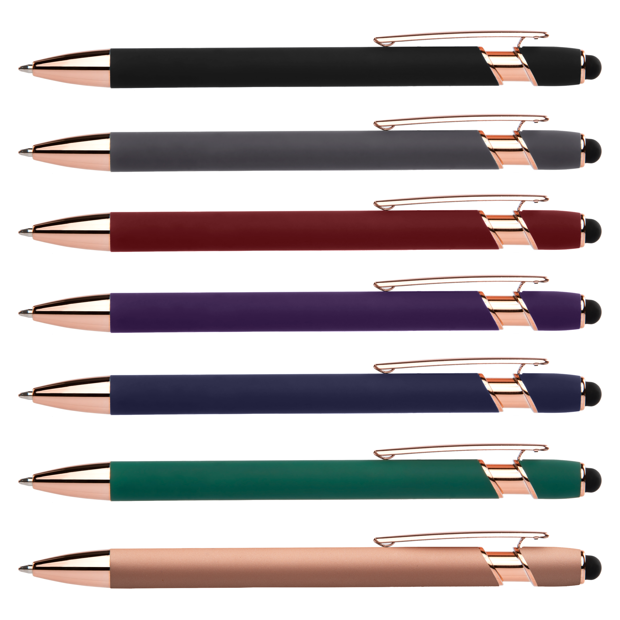 Prince Softy Rose Gold Stylo Gel avec Stylet
