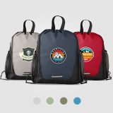 Vue 6 de Sac Jotun à cordon avec poches en polyester recyclé - 10 L