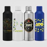 Vue 6 de Olympus - 500 ml - Bouteille en acier inoxydable à double paroi doublée de cuivre avec couvercle à t