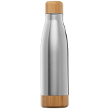 Vue 10 de Ibiza Bamboo - 650 ml Bouteille en acier inoxydable à double paroi