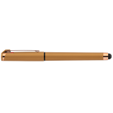 Vue 19 de Islander Softy Rose Gold Designer Stylo à gel métallique avec stylet