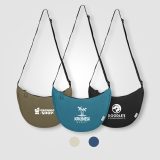 Vue 6 de Lucca – Sac bandoulière réglable en nylon rPET – 4.5 L