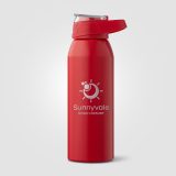 Vue 17 de Gourde de sport Lyse en acier inoxydable recyclé – 710 ml