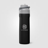 Vue 7 de Gourde Lynk en acier inoxydable à paille rabattable – 690 ml