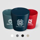 Vue 3 de Trieste - Tasse en céramique mate de 180 ml