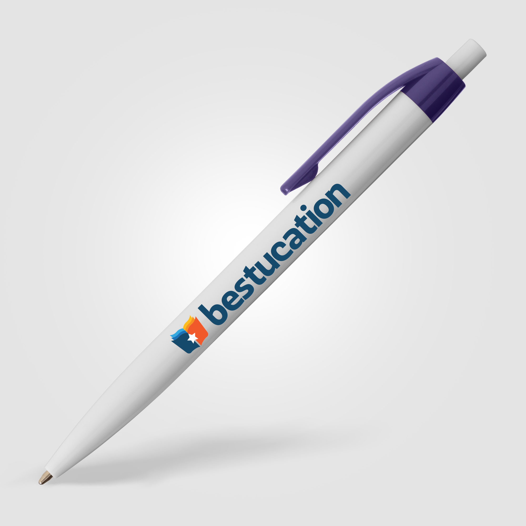 Stylo ColourFlow en plastique recyclé