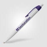 Vue 19 de Stylo ColourFlow en plastique recyclé