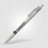 Vue 9 de Stylo Nimbus à clip translucide rPET