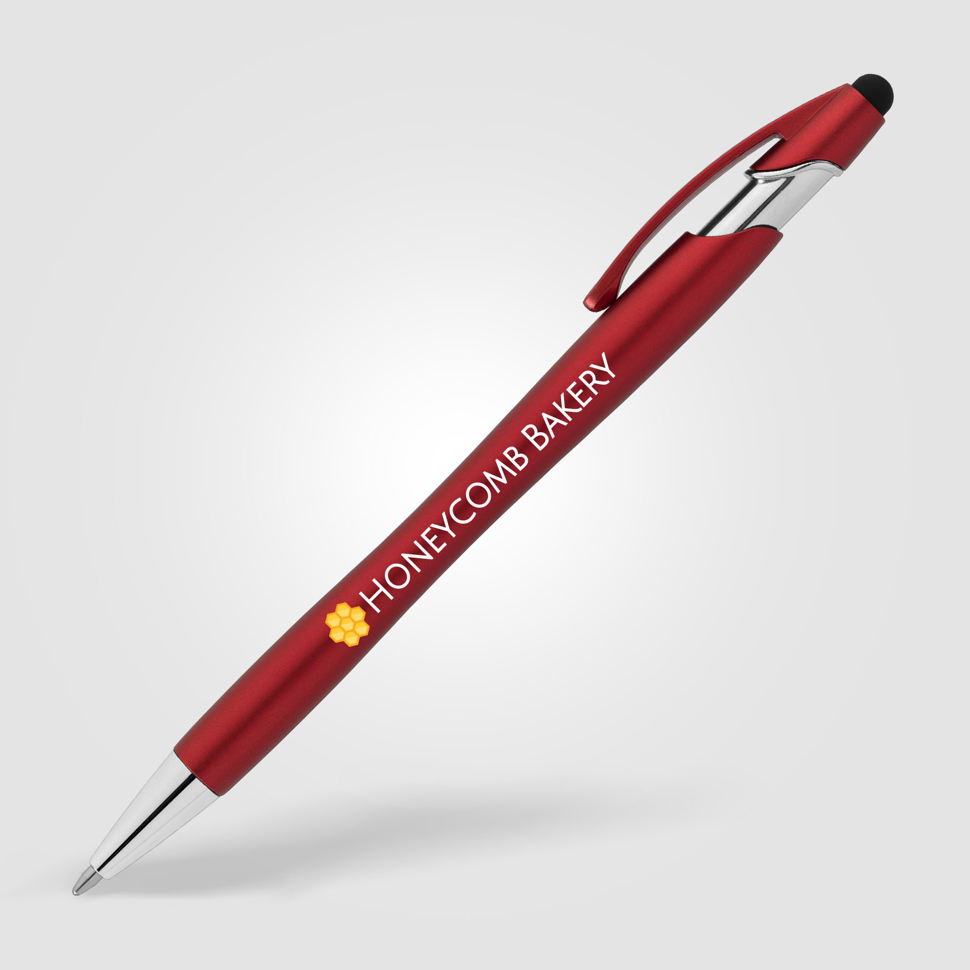 Stylo recyclé La Jolla avec stylet + encre anti-fraude